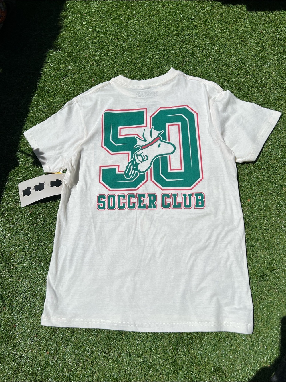PEANUTS SNOOPY SOCCER MEXICO SHIRT - S - Picture 2 of 3